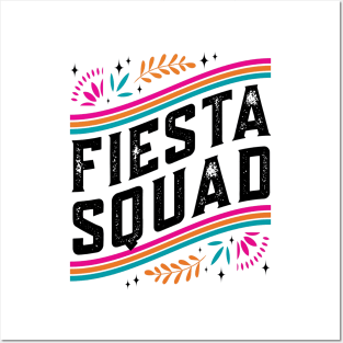 Cinco de Mayo Fiesta Squad Family Matching Group Adults Kids Posters and Art